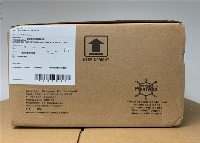 Module Heat Code 3051c Industrial Rosemount 3051c Coplanar Pressure Transmitter ...