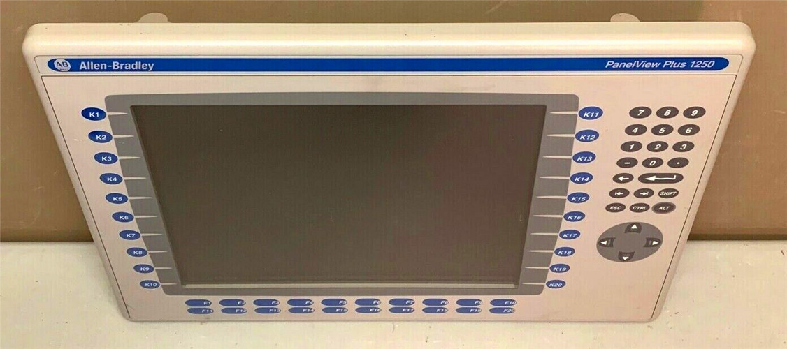 Allen Bradley HMI Touch Screen 2711P-B12C4D9 PanelView Plus 1250 Terminal